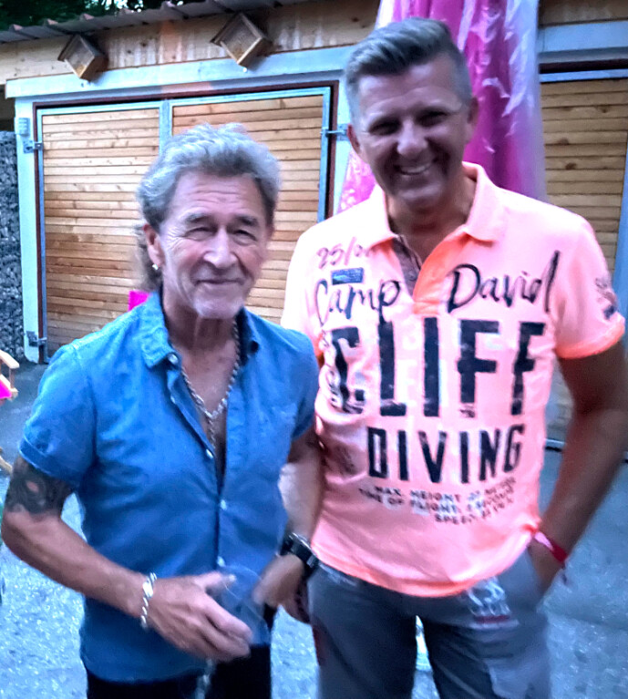 Peter Maffay und Volker Dymel 